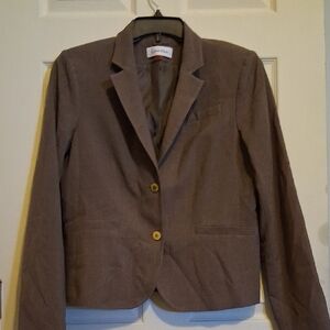 Calvin Klein Tan Blazer Jacket